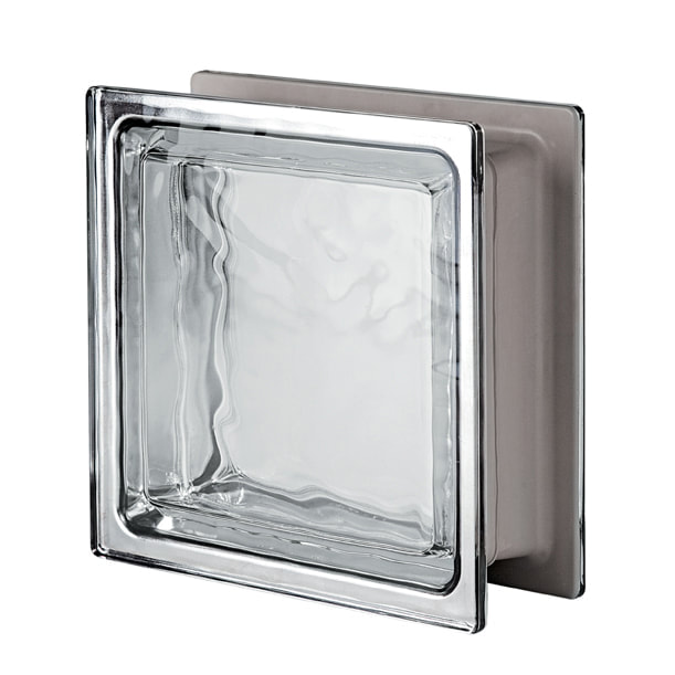 SEVES空心玻璃磚-Ginza collection 銀座系列Q33 O/T Met 金屬塗層雙面空心玻璃磚