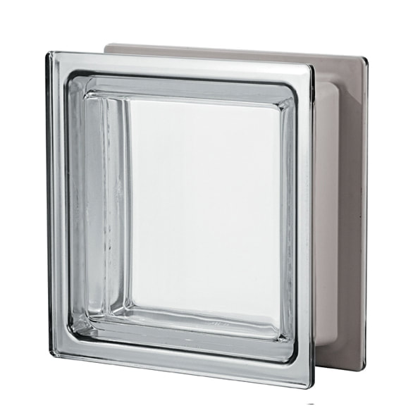 SEVES空心玻璃磚-Ginza collection 銀座系列 Q33 T Met 金屬塗層空心玻璃磚