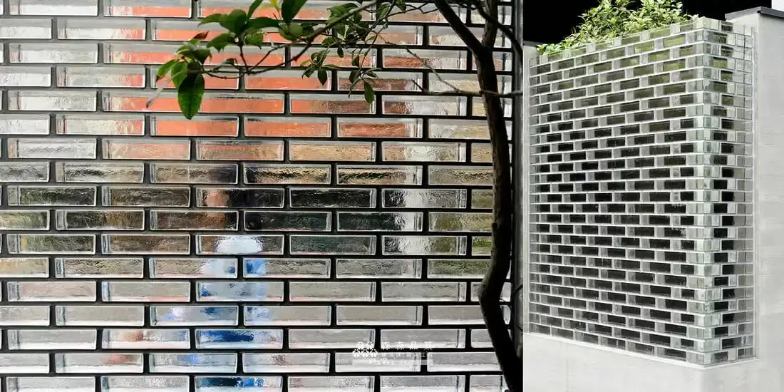 玻璃磚 | 玻璃磚施工 | 玻璃磚案例-森森品築玻璃磚－北市誠美謙謙住宅外牆